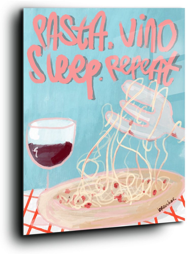 Vino, pasta, sleep, repeat