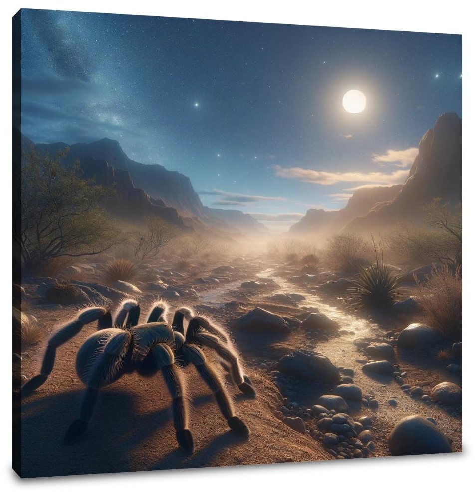 Moonlit Journey Canvas