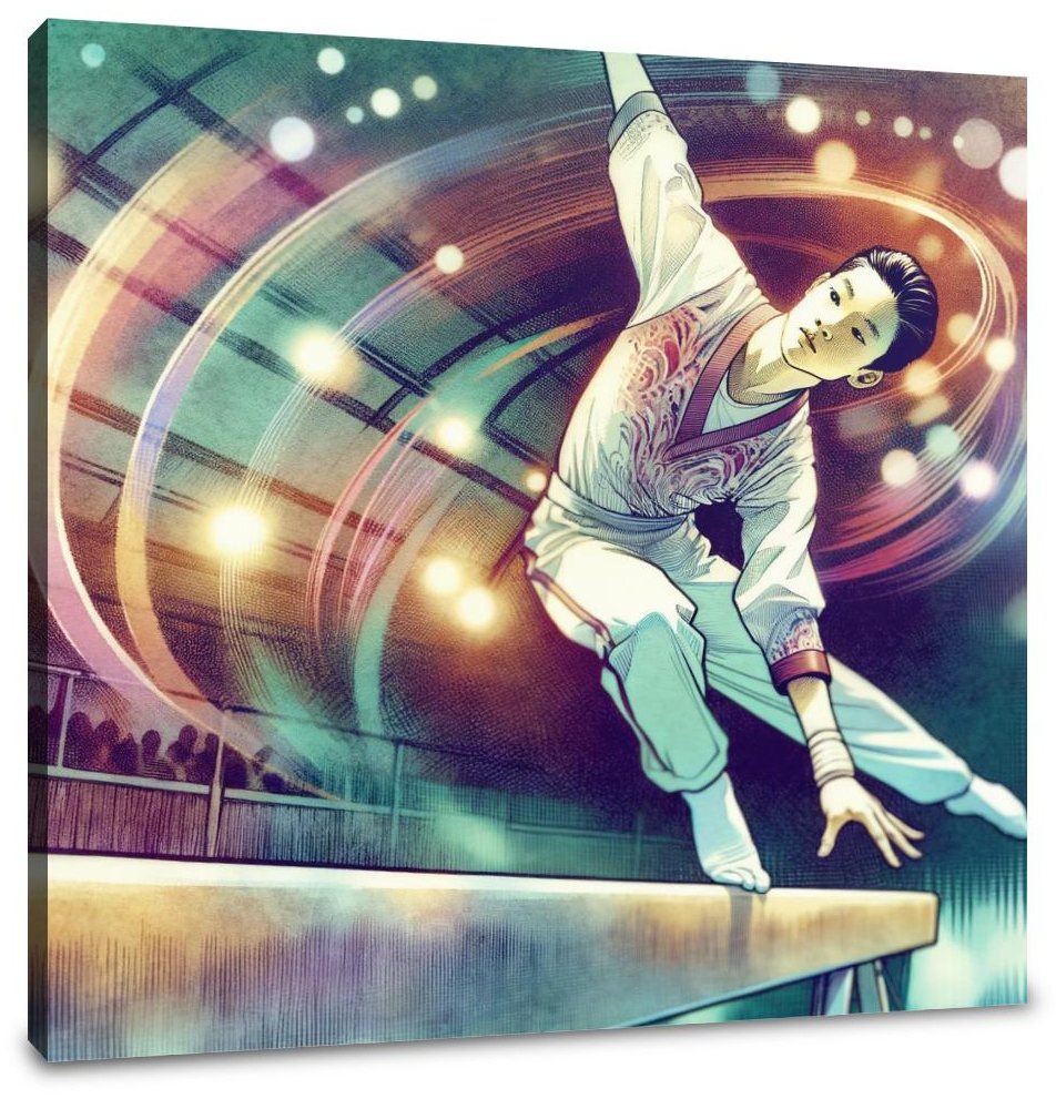 Graceful Balance Canvas