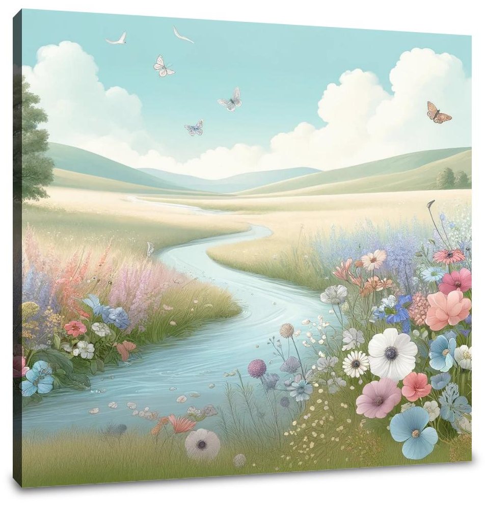 Meadow Serenity Canvas