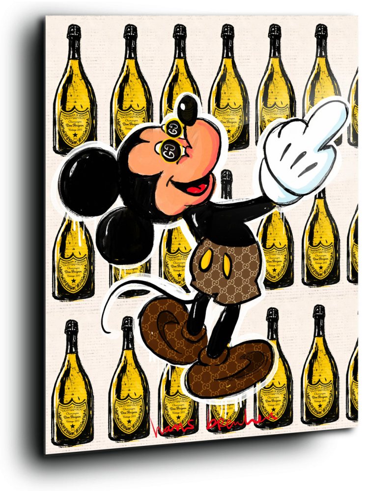 Champagne pop mouse