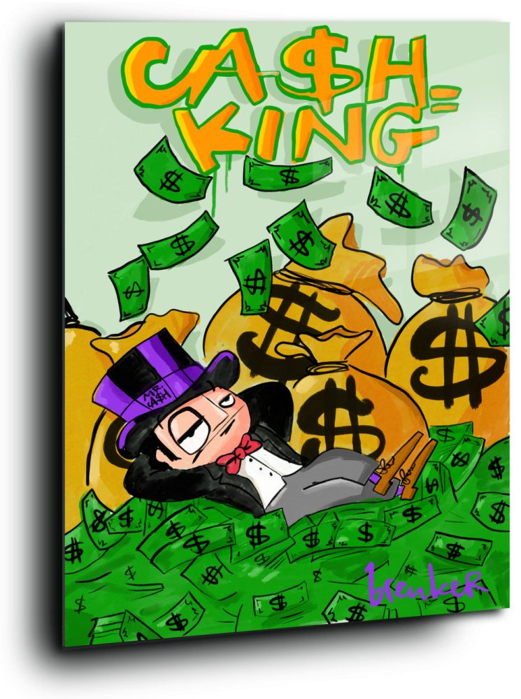 Mr Cash, cash is king chilling