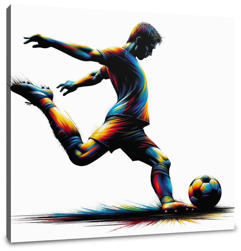 Penalty Kick Brilliance Canvas