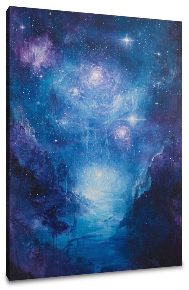 Mystical Galaxy Canvas