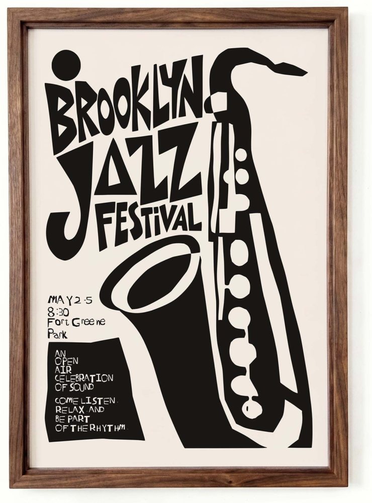 Brooklyn Jazz Festival Poster