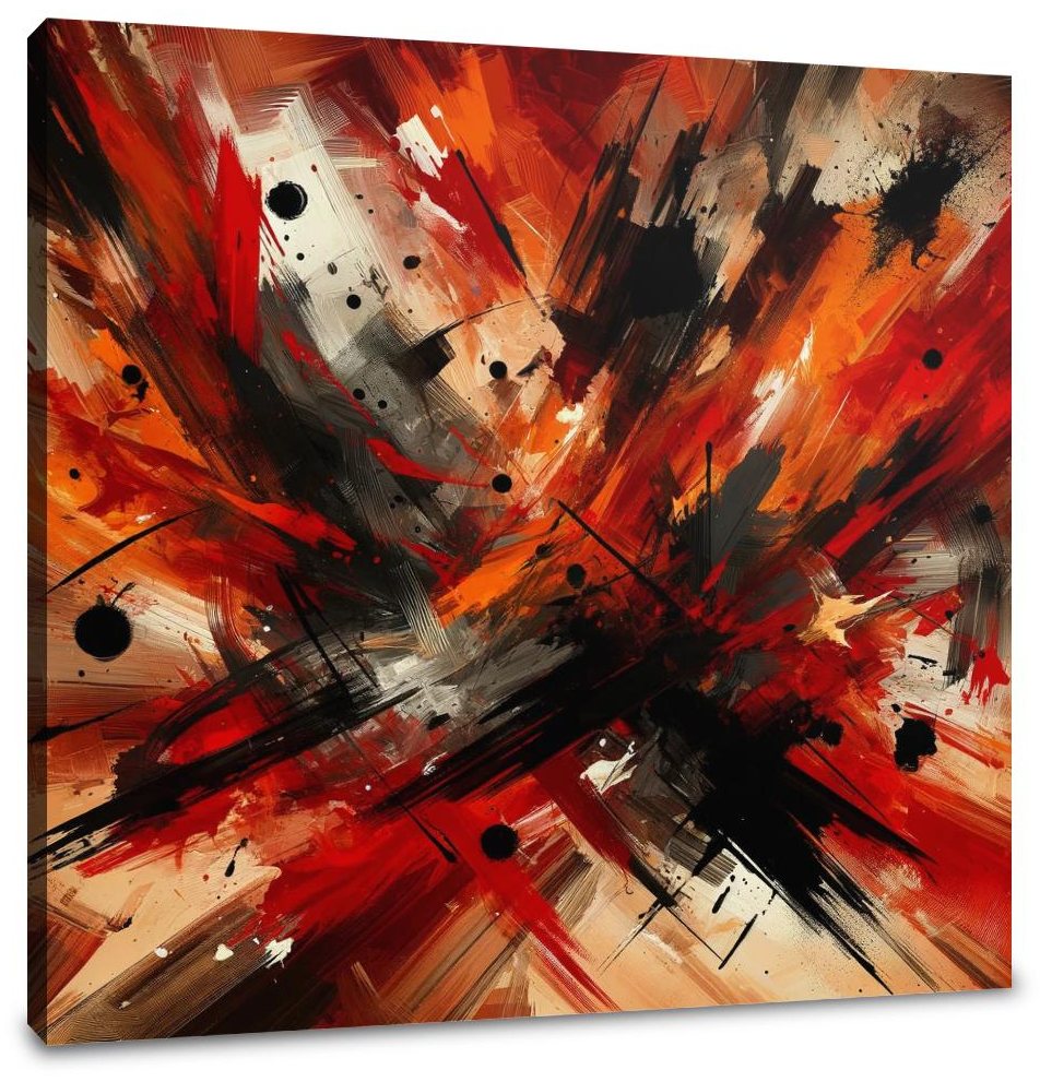 Irritation Frayed Canvas