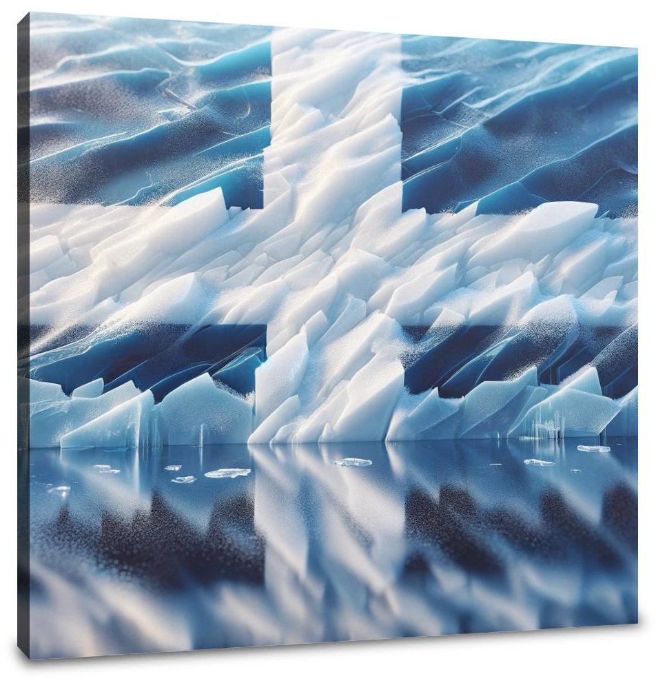 Nordic Reflection Canvas