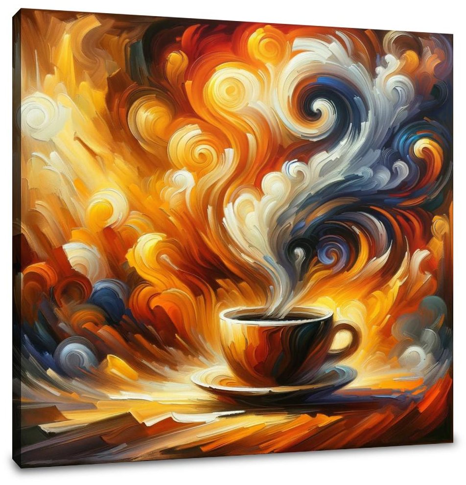 Morning Aroma Expression Canvas