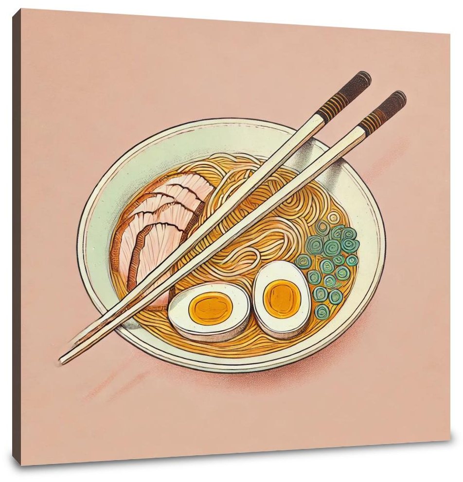 Ramen Delight Canvas