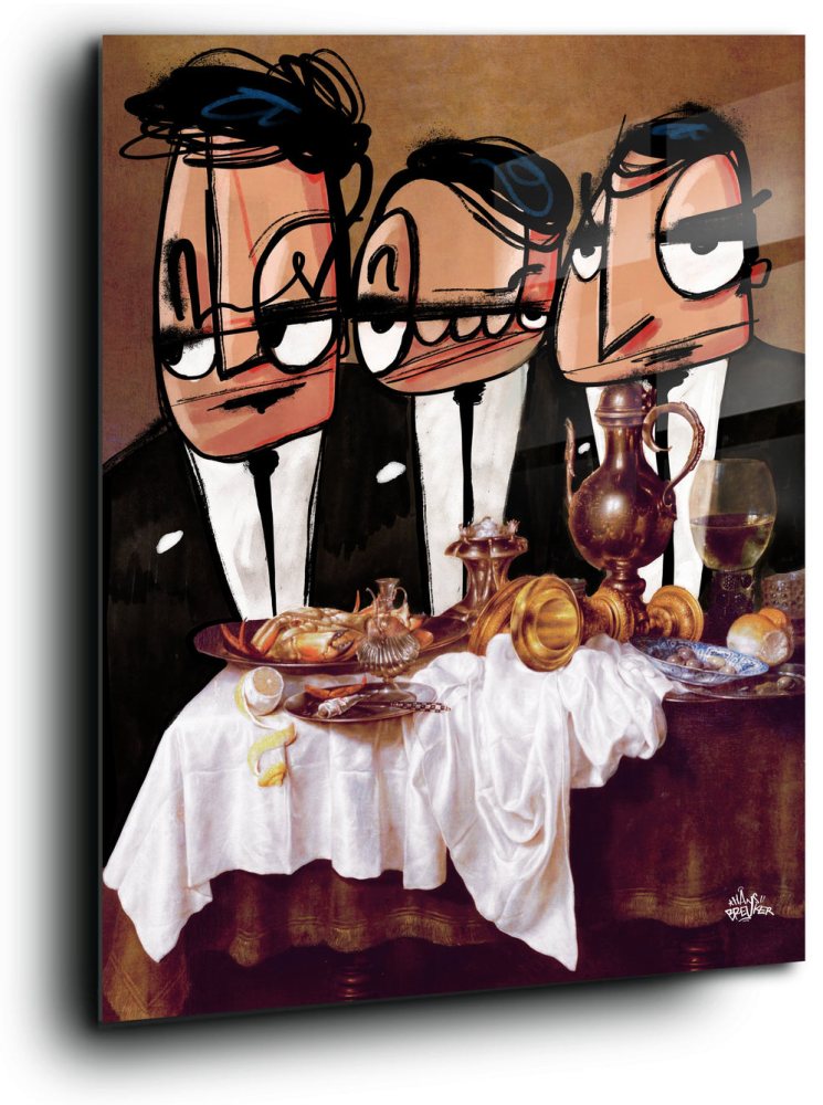 De leven, ontbijt met krab