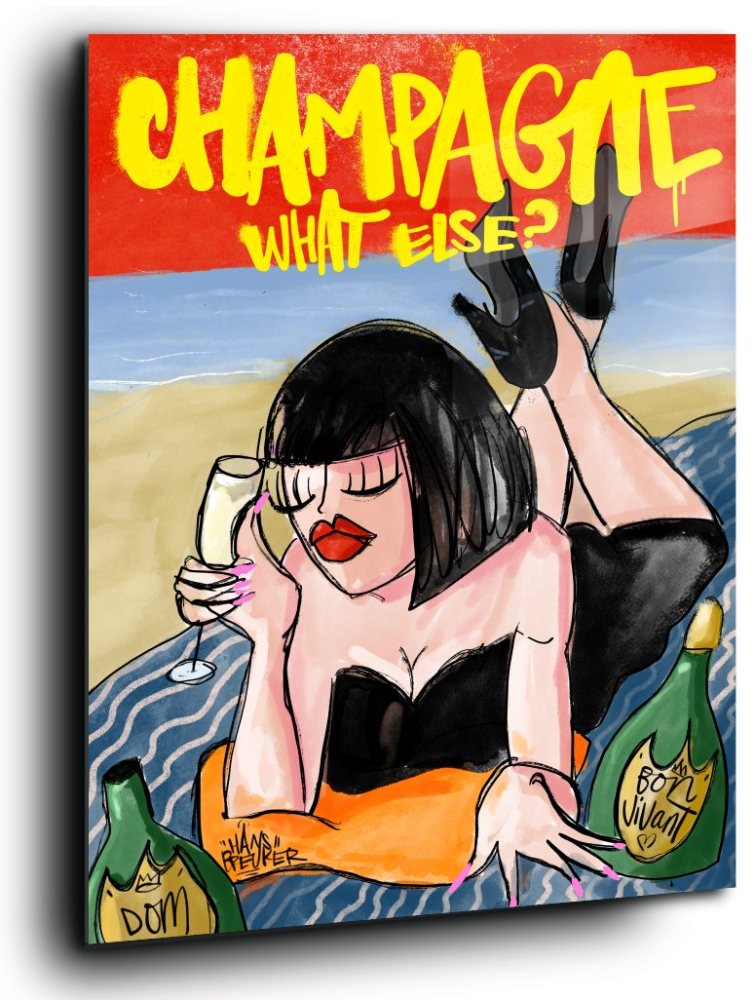 Champagne what else, Pulp Fiction