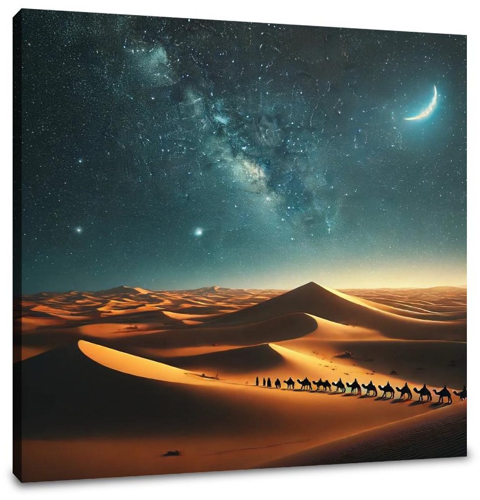 Sahara Nightscape Canvas