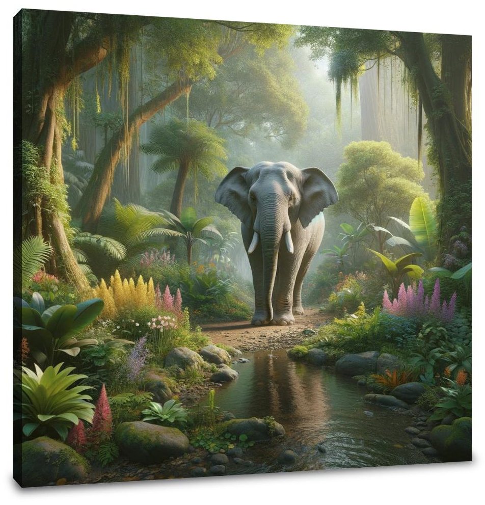 Serenity Jungle Canvas