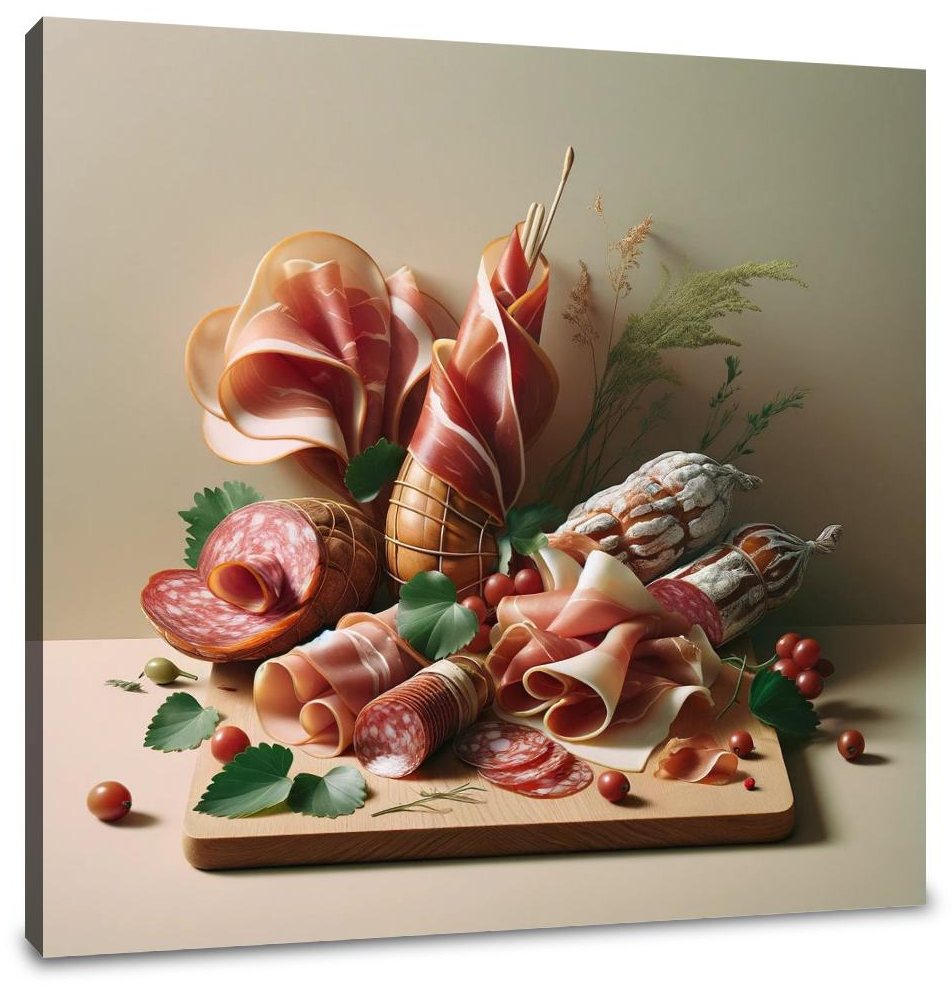 Charcuterie Chic Canvas