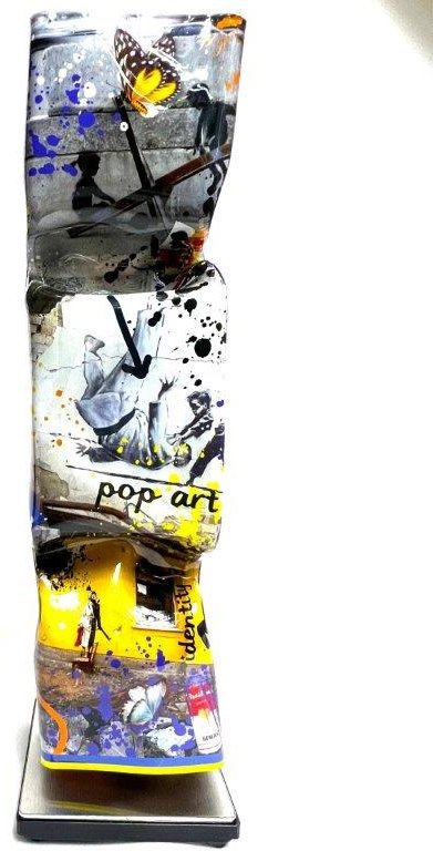 Ad van Hassel - Art Candy - Banksy I - 33 cm