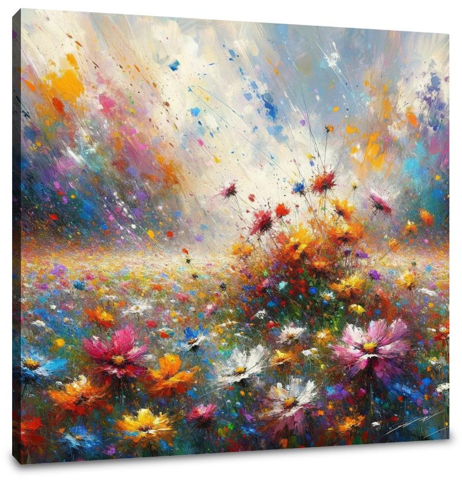 Wildflower Exuberance Canvas