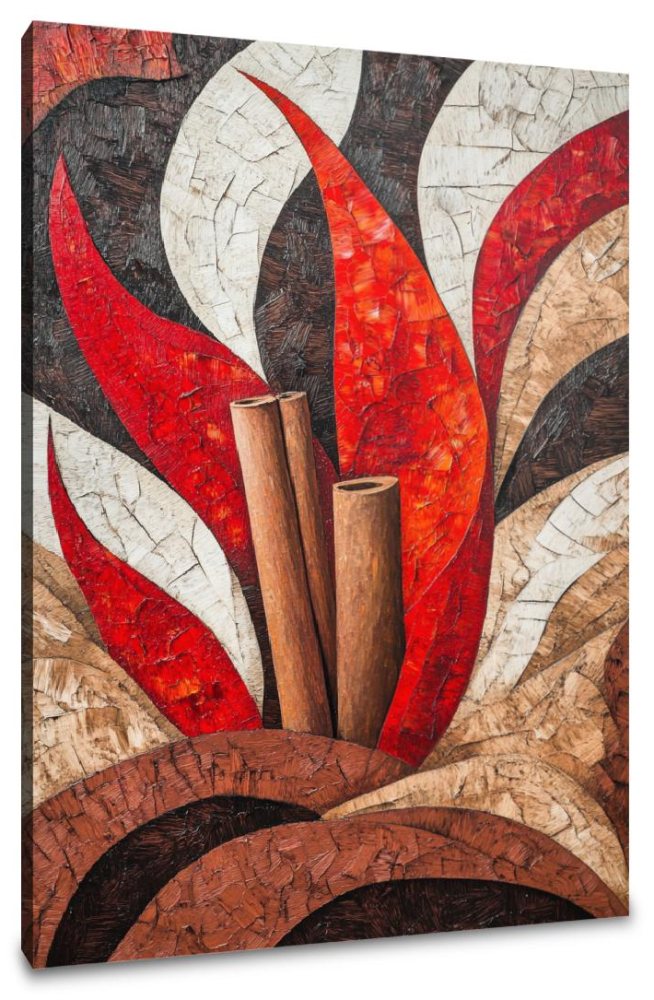 Geometric Spice Canvas