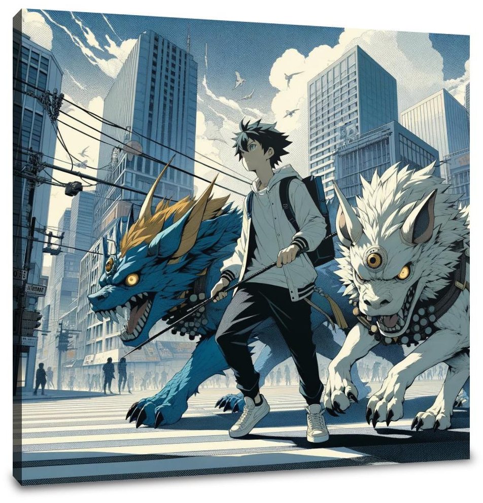 Metropolitan Beast Companions Canvas