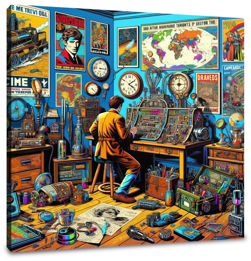 Temporal Tapestry Canvas