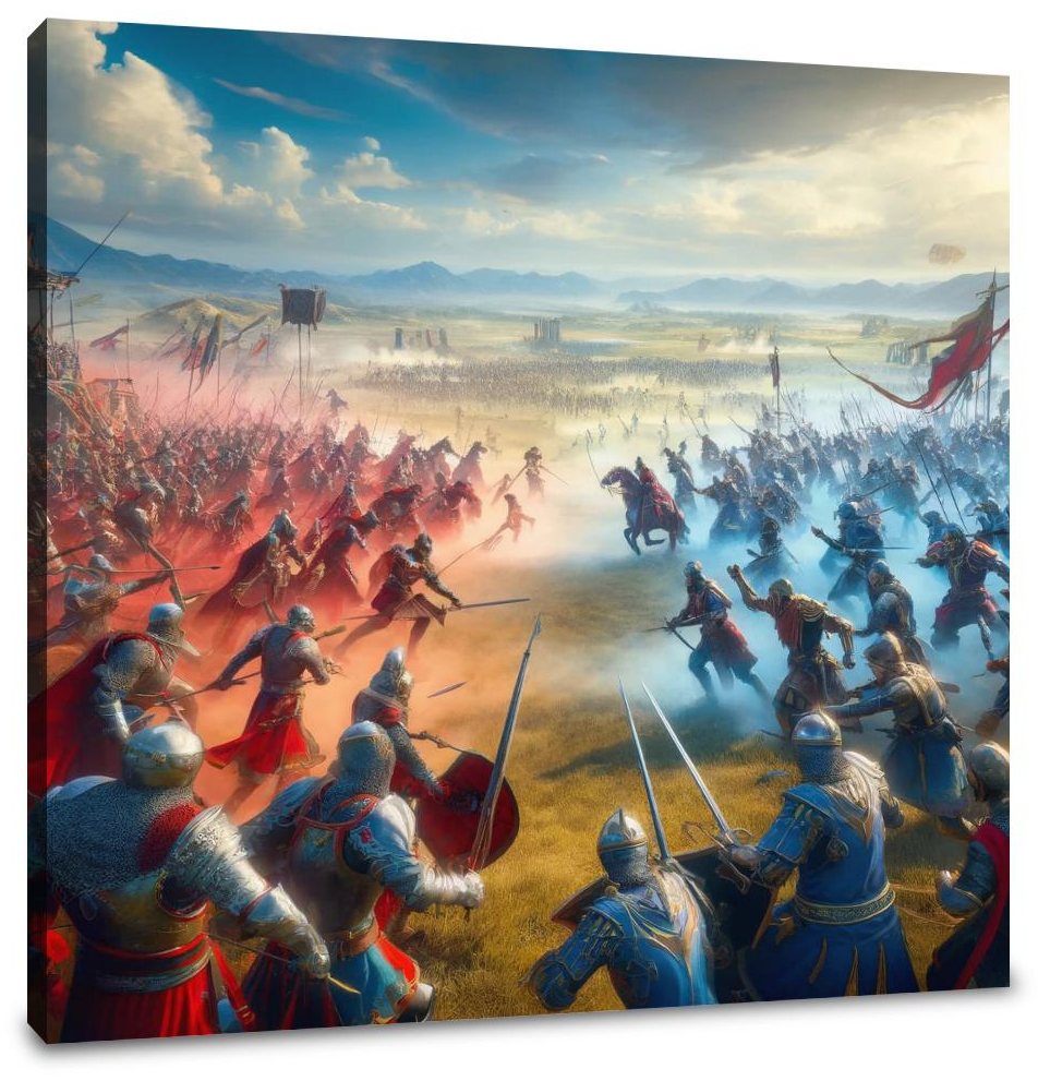 Valor at High Noon Canvas
