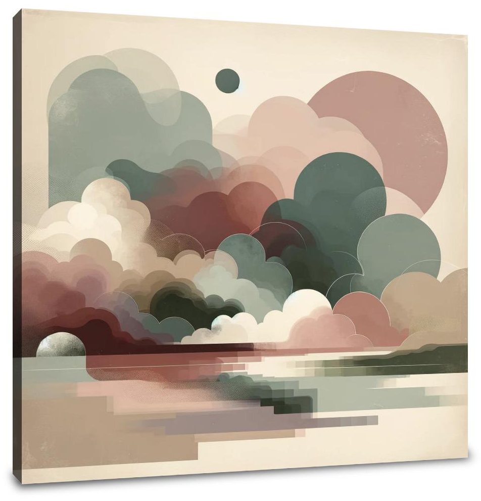 Serene Echoes Canvas