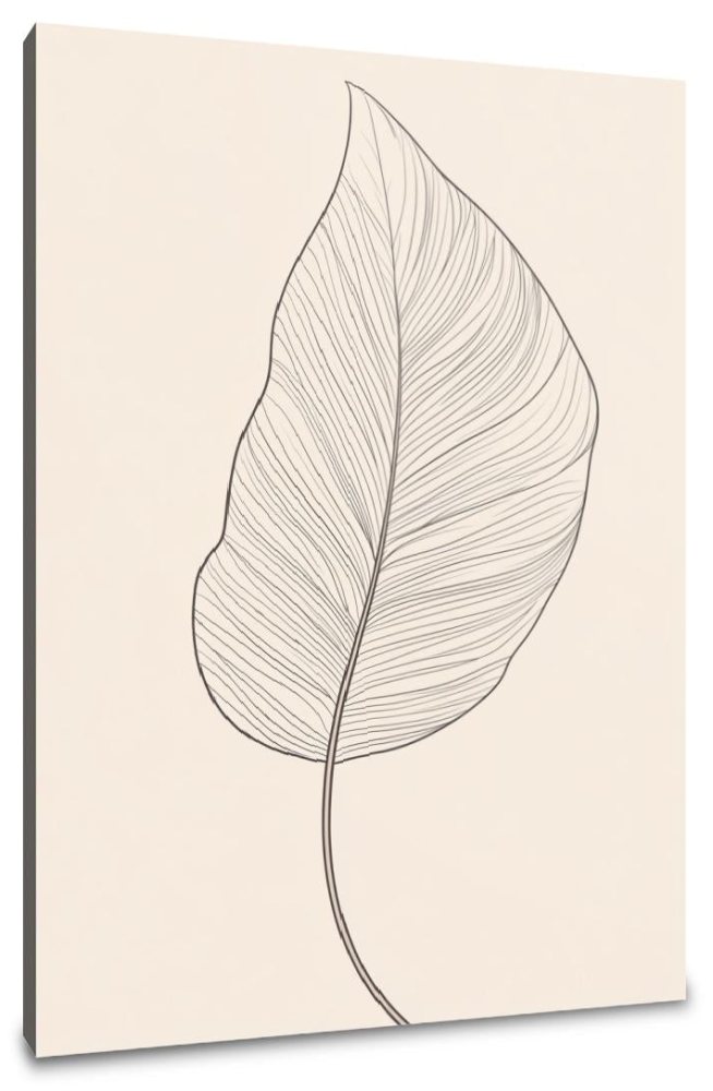 Tropical Vein Harmony Canvas