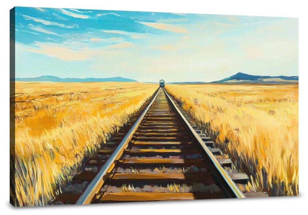 Heatwave Railway Canvas
