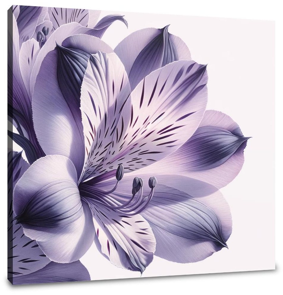 Luminous Petals Canvas