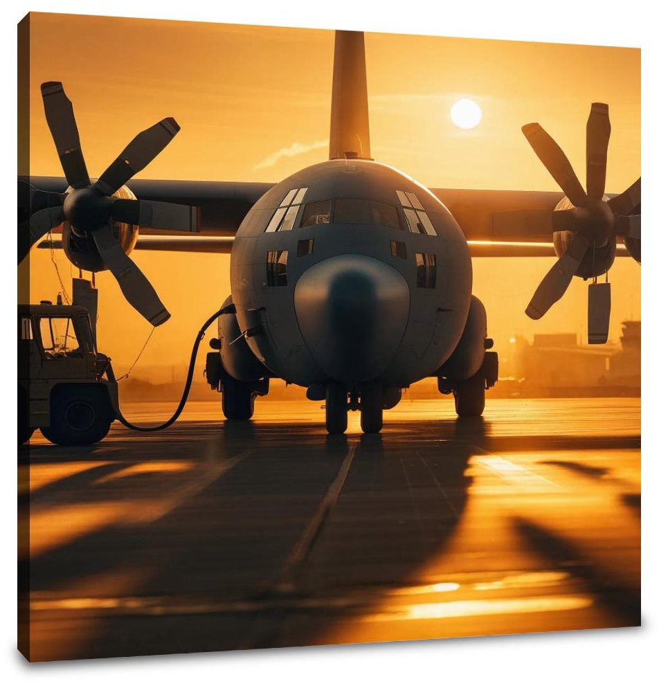 Golden Hour Mission Canvas