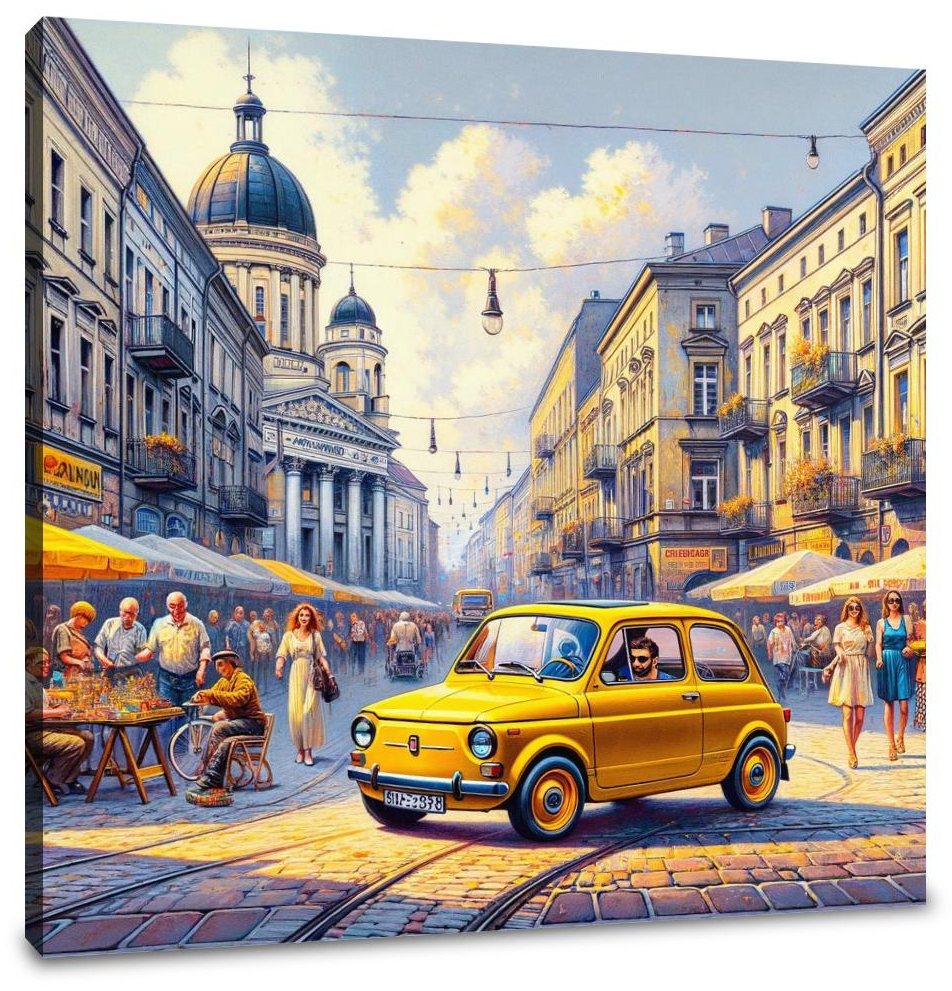 Sunshine Stroll Canvas