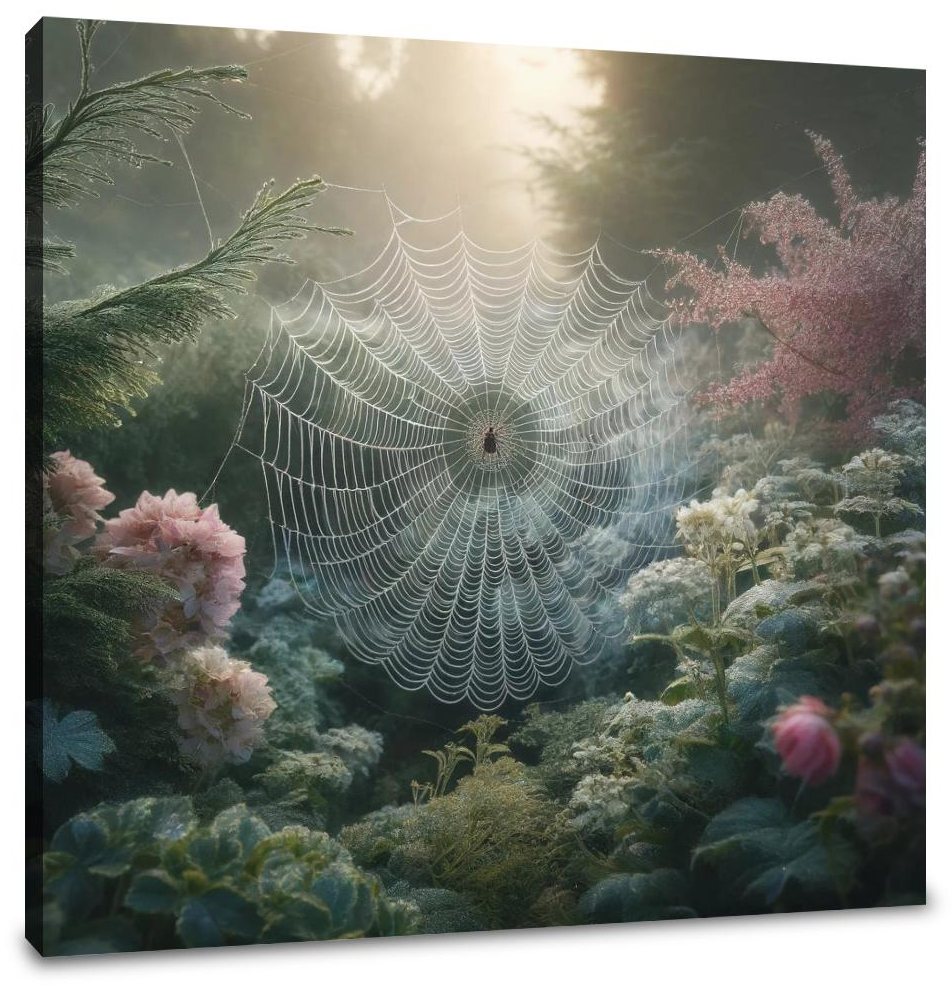 Morning Dew Web Canvas