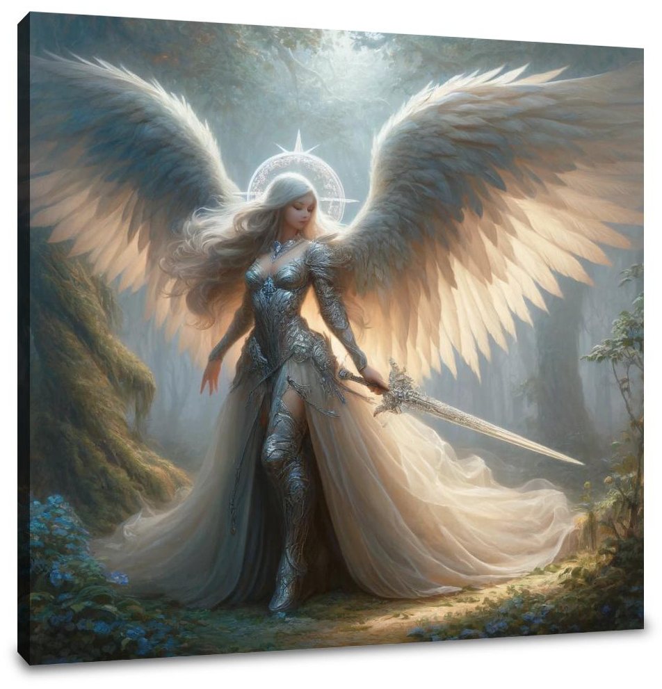 Guardian of the Enchanted Woods Canvas