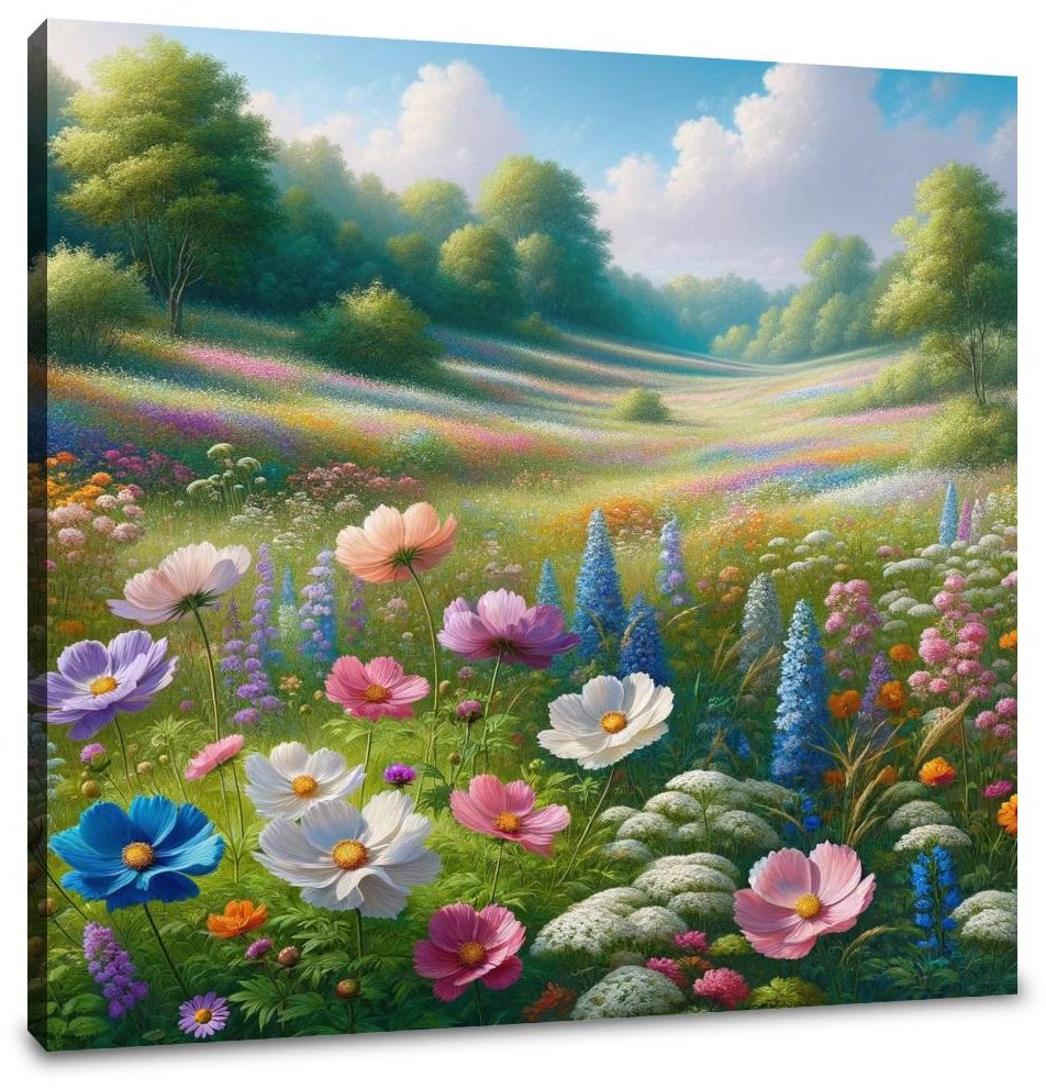 Spring Meadow Bliss Canvas