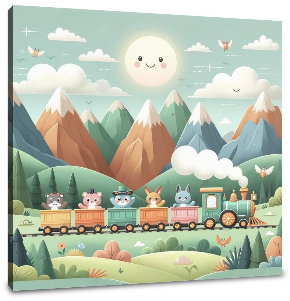 Mountain Express Canvas