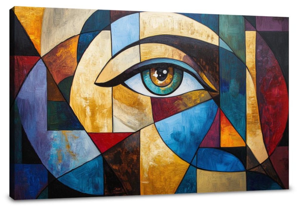 Golden Spiral Harmony Canvas
