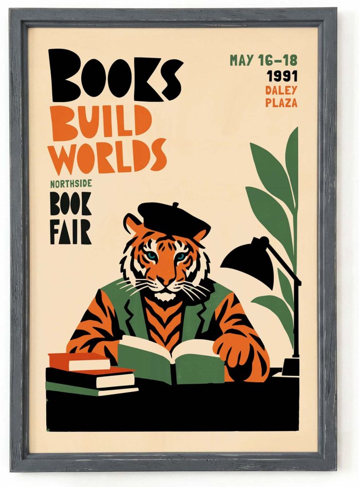 Northside Book Fair Poster Print