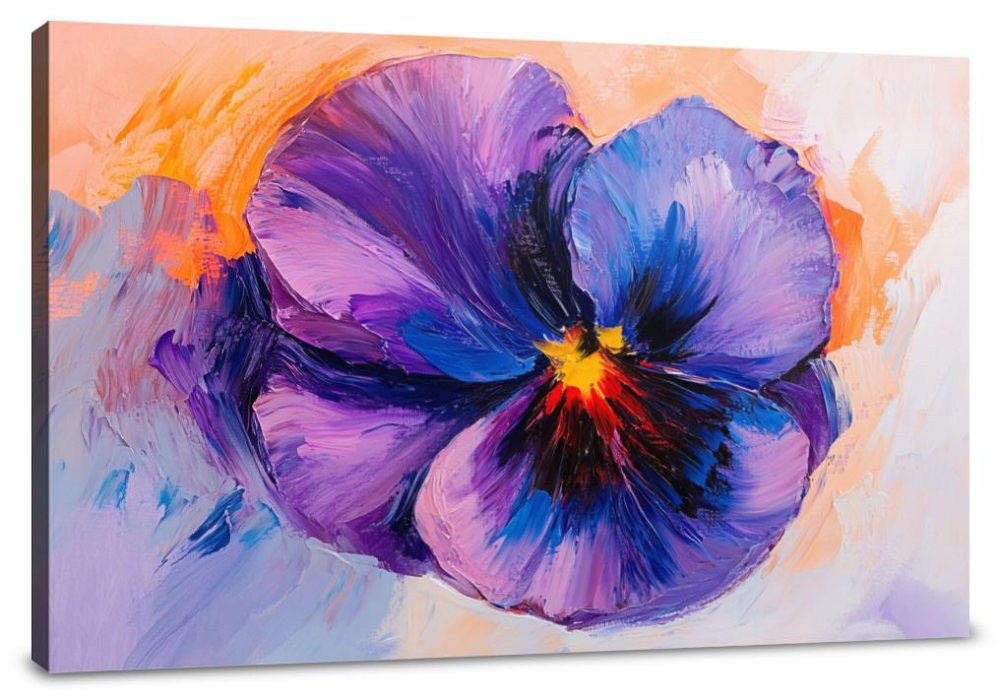 Dream Pansy Canvas