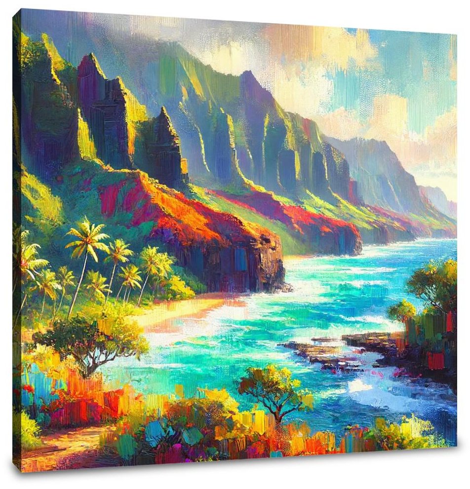 Na Pali Coast Splendor Canvas