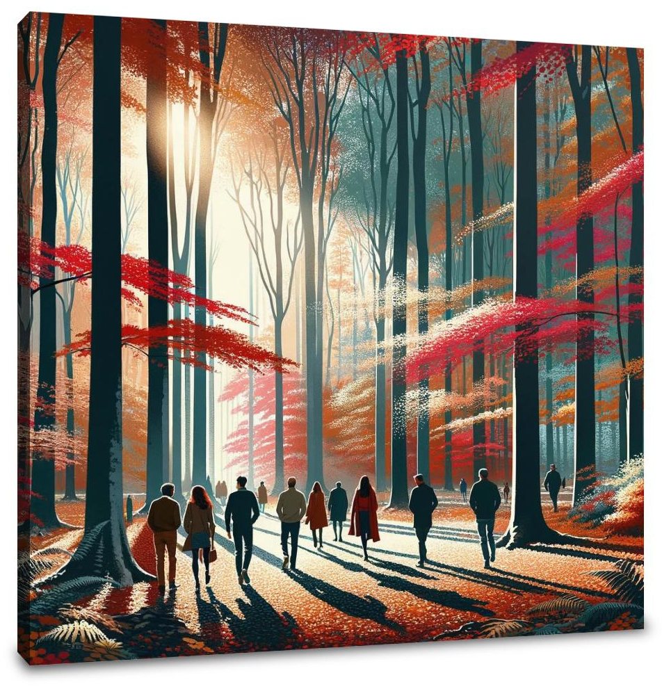 Autumnal Harmony Canvas