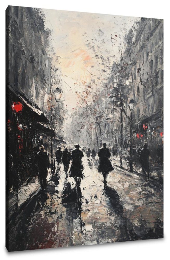 Parisian Stroll Canvas