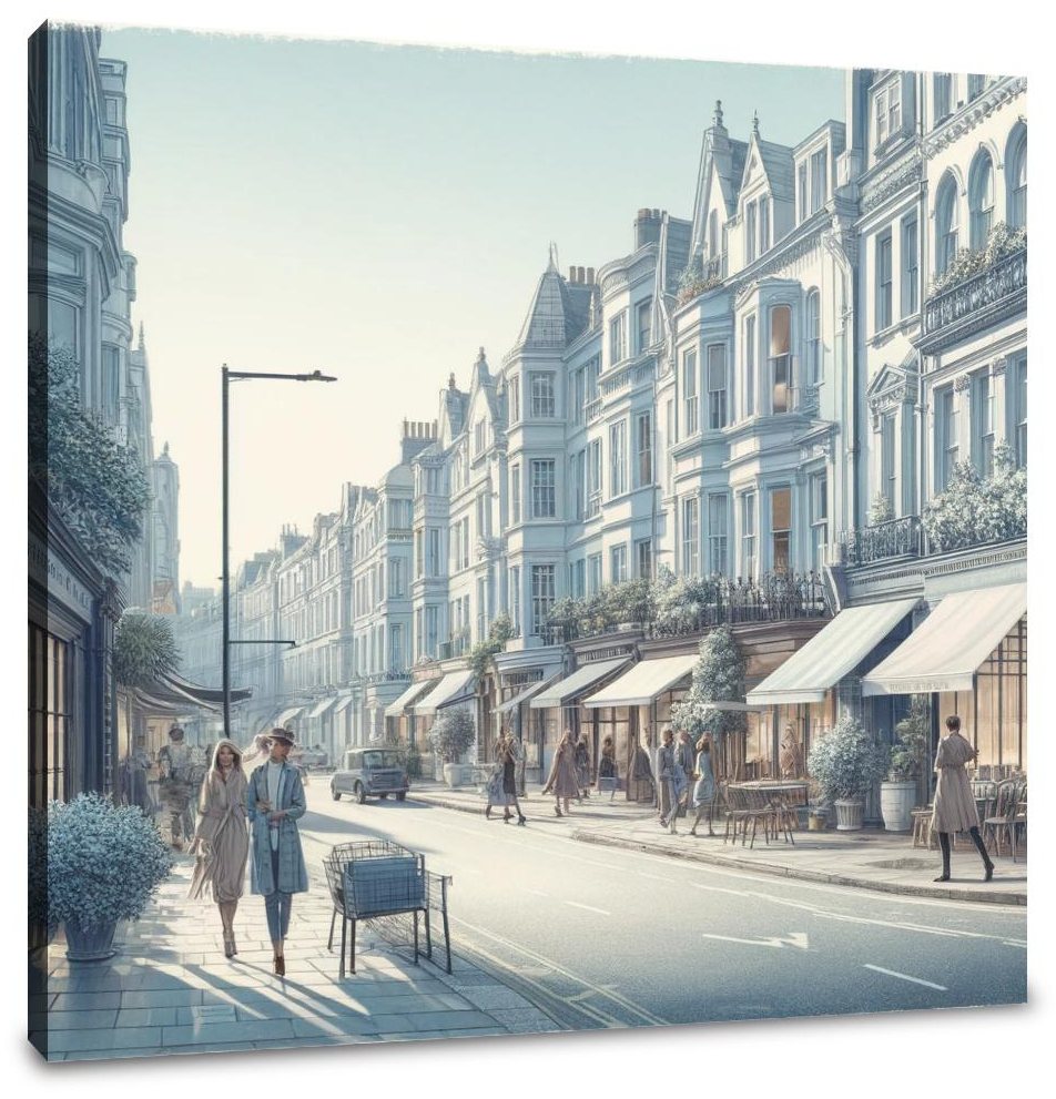 King's Road Chic Canvas