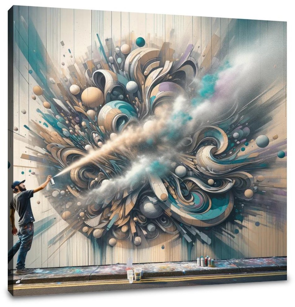 Serenade of the Spray Can Canvas