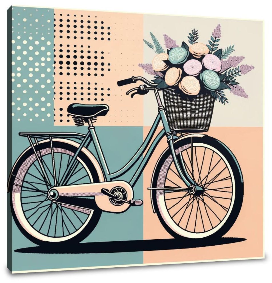 Floral Ride Canvas
