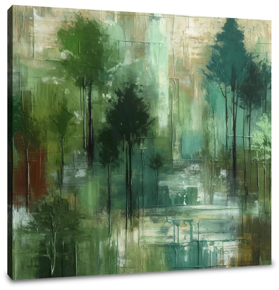Verdant Mystery Canvas
