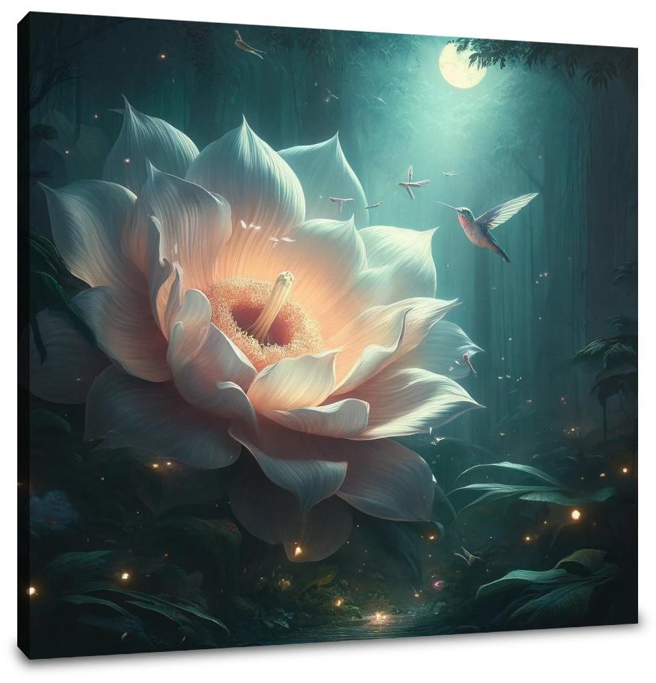 Glimmering Nectar Canvas