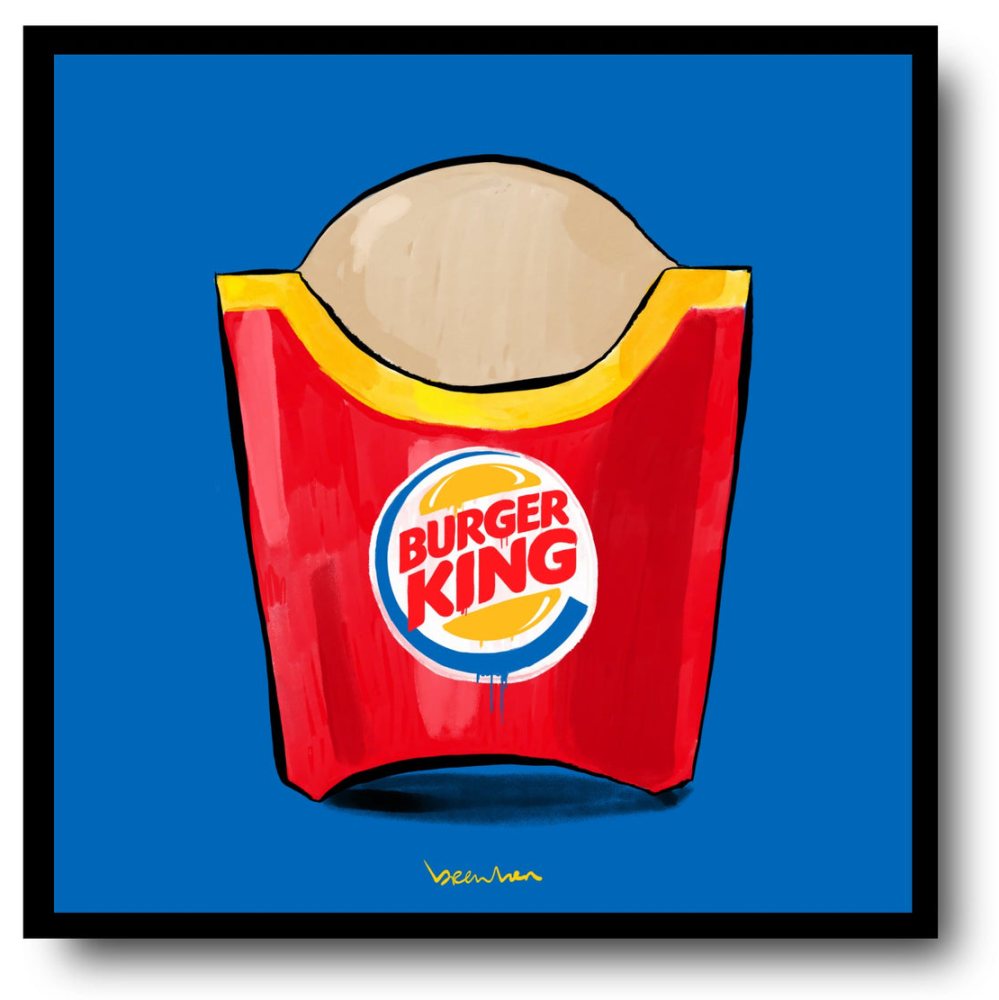 Burger King fast fries.