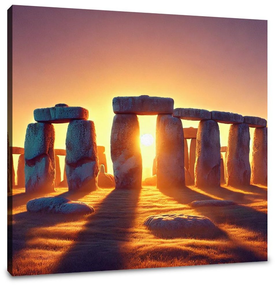 Mystical Stonehenge Canvas