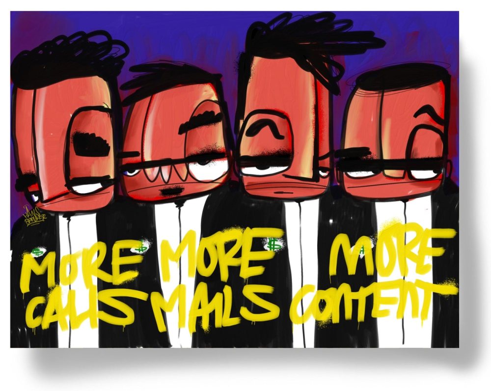 More call, more mails, more content.