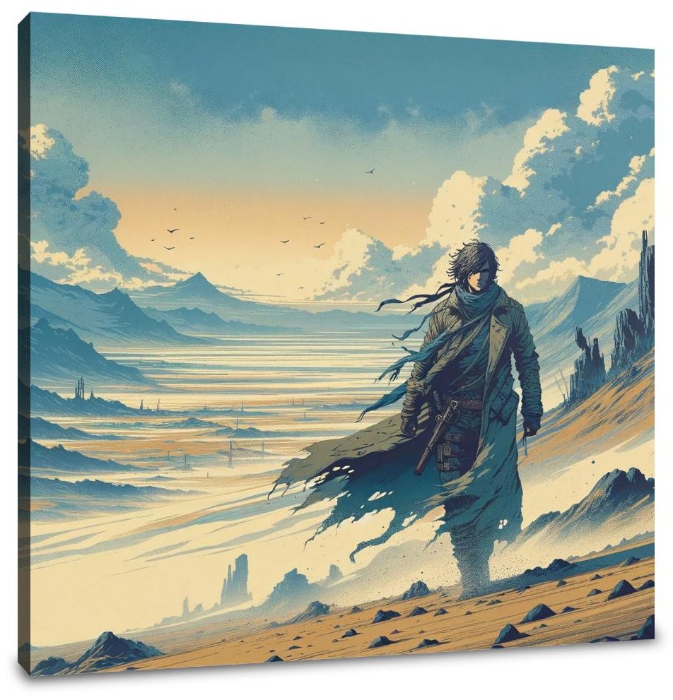 Wasteland Wanderer Canvas