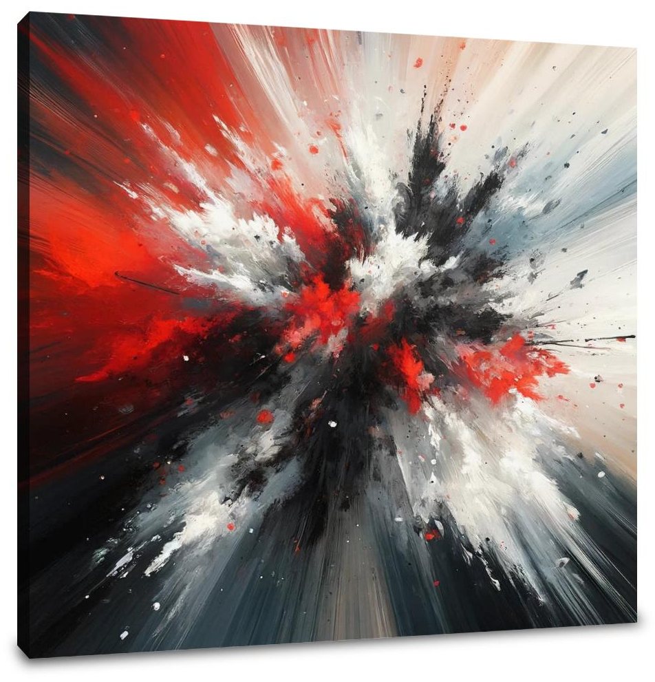 Harmonic Contrast Canvas